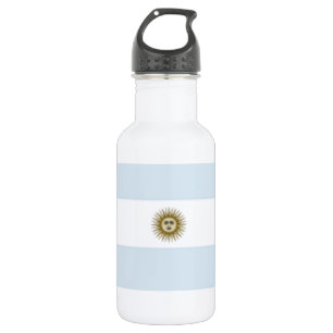 Argentinische Flagge Edelstahlflasche