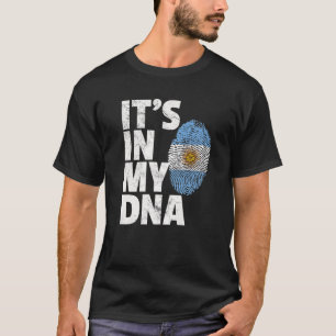 Argentinische Flagge Es ist in meiner DNA Weihnach T-Shirt
