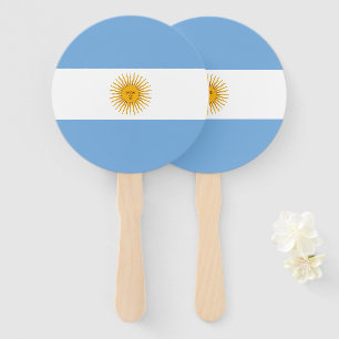 Argentinische Flagge Fächer