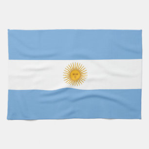Argentinische Flagge Geschirrtuch