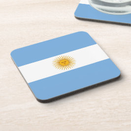 Argentinische Flagge Getränkeuntersetzer