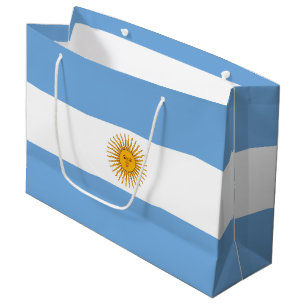 Argentinische Flagge Große Geschenktüte