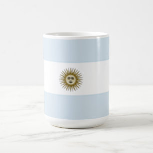 Argentinische Flagge Kaffeetasse