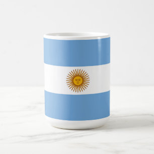Argentinische Flagge Kaffeetasse