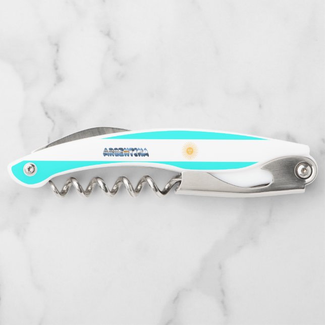 argentinische Flagge Kellnermesser (Rückseite)