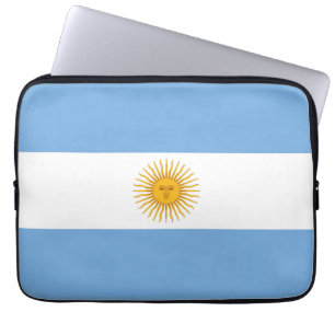 Argentinische Flagge Laptopschutzhülle