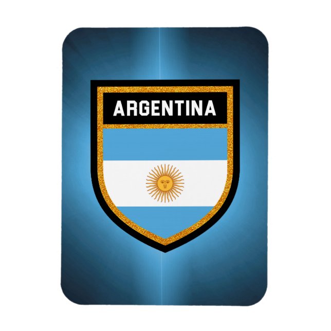 Argentinische Flagge Magnet (Vertikal)