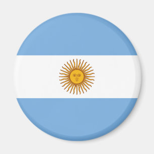 Argentinische Flagge Magnet