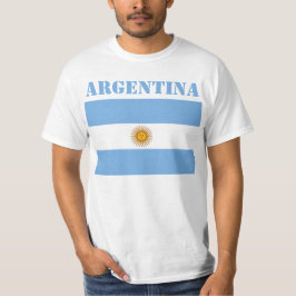Argentinische Flagge Meisterschaft Fußball Fußball T-Shirt