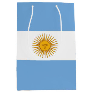 Argentinische Flagge Mittlere Geschenktüte
