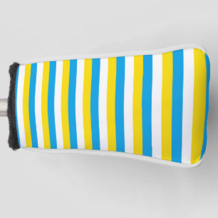 argentinische flagge streifen land symbol blau wei golf headcover