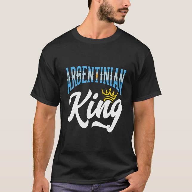 Argentinische Flagge T-Shirt (Vorderseite)