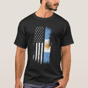 Argentinische Flagge T Shirt - Argentinien USA
