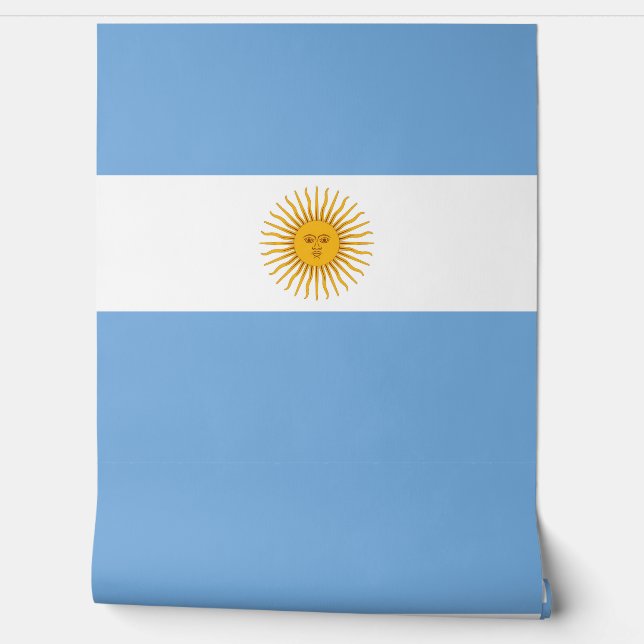Argentinische Flagge Tapete (Abrollen)