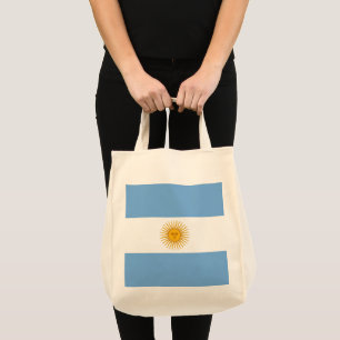 Argentinische Flagge Tragetasche