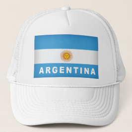 Argentinische Flagge Truckerkappe