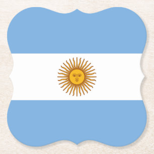 Argentinische Flagge Untersetzer