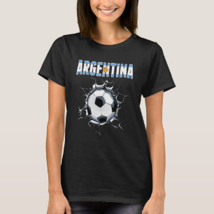 Argentinische Fußballfans - Argentinischer Fußball T-Shirt