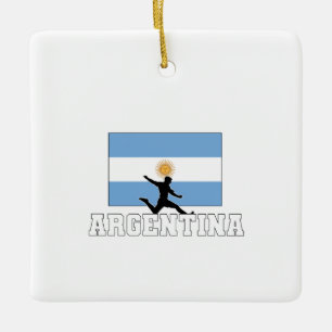 Argentinische Fußballnationalmannschaft Keramikornament