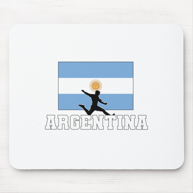 Argentinische Fußballnationalmannschaft Mousepad (Vorne)