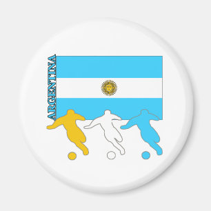 Argentinische Fußballspieler Magnet