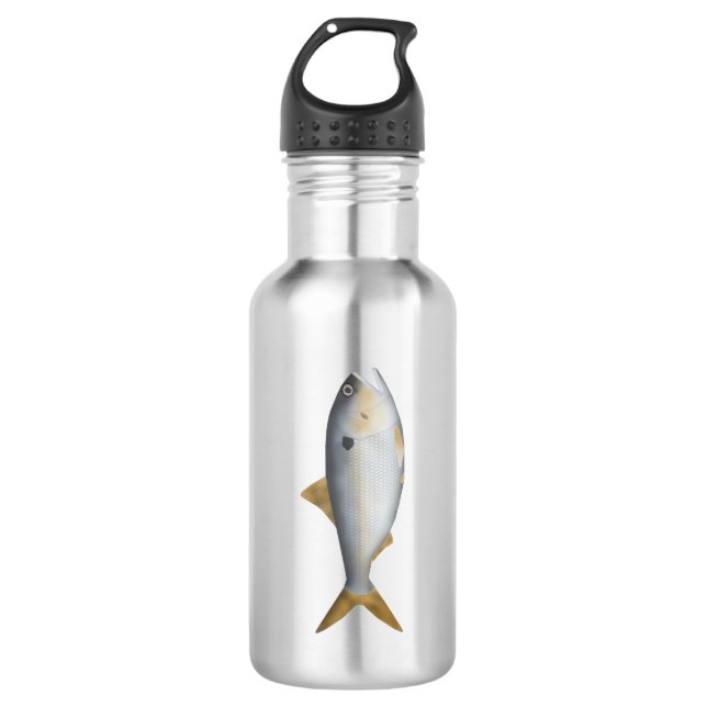 Argentinische Menhaden Edelstahlflasche (Vorderseite)