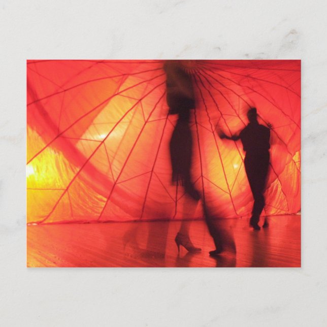 Argentinische Tango-Tänzer Postkarte (Vorderseite)