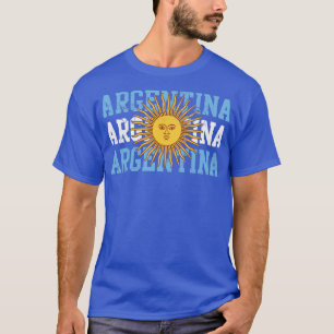 Argentinische Zuhause zur Flag Design Family Herit T-Shirt