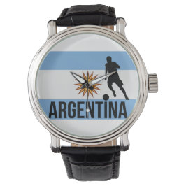 Argentinischer Fußball Armbanduhr