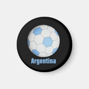 Argentinischer Fußball  Magnet