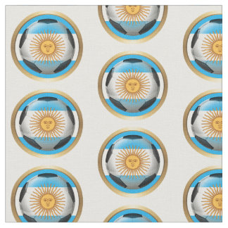Argentinischer Fußballball Stoff