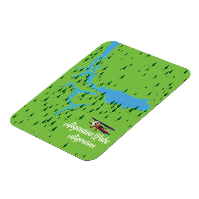 Argentinischer See Argentinien Magnet (Linke Seite)