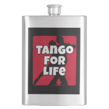 Argentinischer Tango für das Red Black Dance Coupl