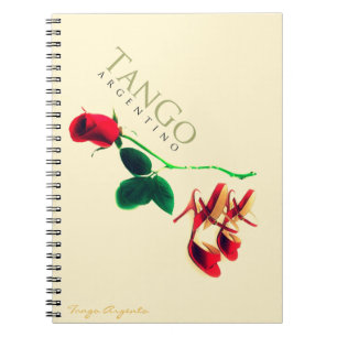 Argentinischer Tango Vintage Notizblock