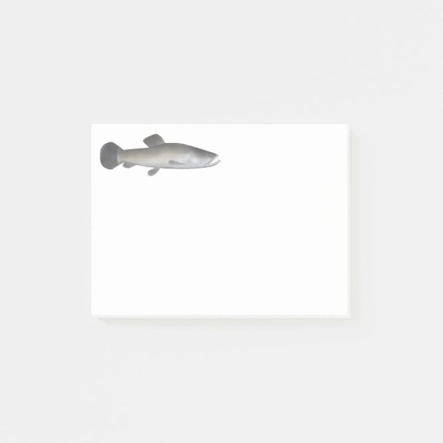 Argentinischer Wolffisch Post-it Klebezettel (Vorderseite)