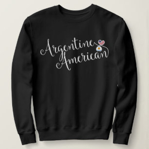 Argentinisches amerikanisches Strickhemd Sweatshirt