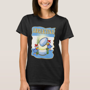 ARGENTINISCHES FAHNENHUHN ARGENTINIEN T-Shirt