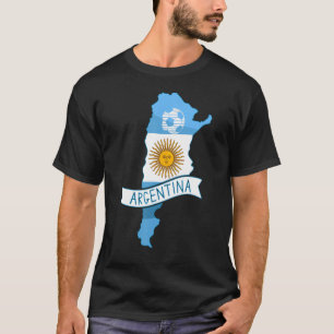 Argentinisches Fußballteam Argentinajersey 2022 Fl T-Shirt