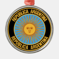 Argentinisches RundEmblem