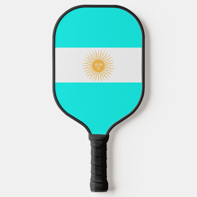 Argentinisches Wappen Pickleball Schläger (Vorderseite)