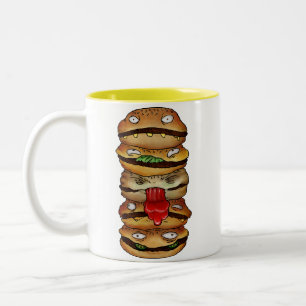 Ärger-Tasse Zweifarbige Tasse