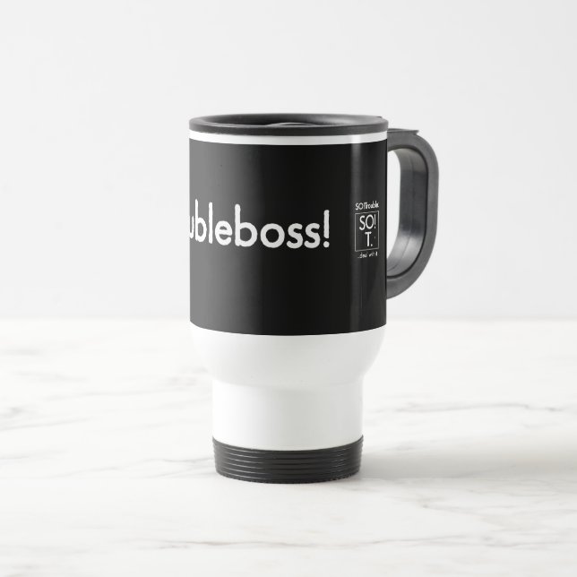 Ärgerboss! Reisebecher (VorderseiteRechts)
