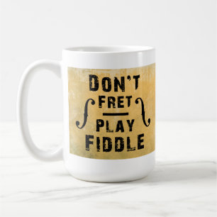 Ärgern Sie nicht Spiel-Geigen-Violinen-Geschenk Kaffeetasse