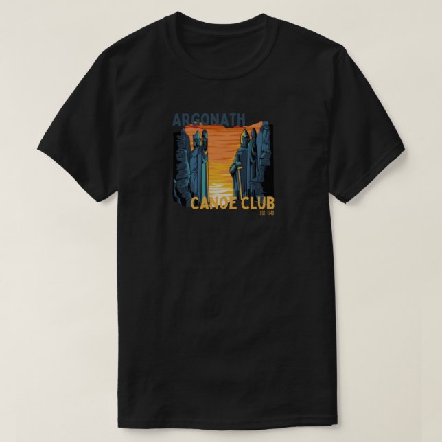 Argonath Canoe Club Klassischer T - Shirt (Design vorne)