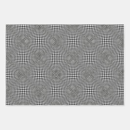 Argos Gatsby Op Art Sampler Geschenkpapier Set