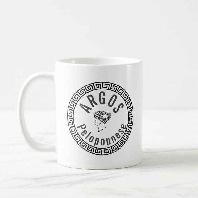 Argos - Péloponnèse (Grèce) Café Mug (Gauche)
