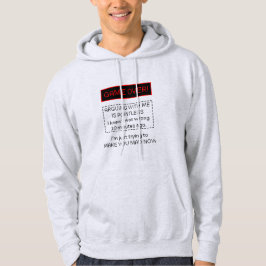 Arguing With Me Is Pointless Hoodie