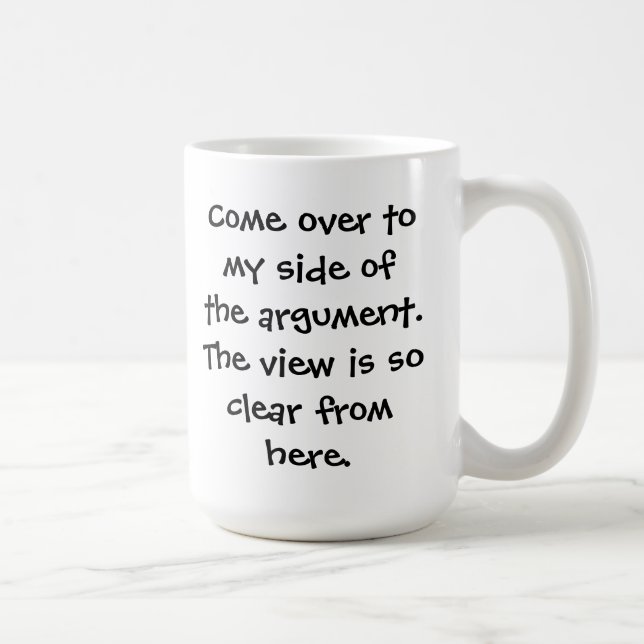 Argument-Tasse Kaffeetasse (Rechts)