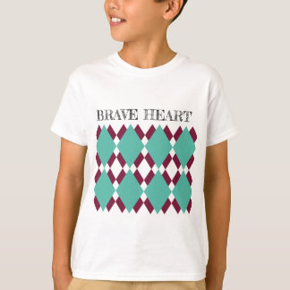 Argyle-Grafik-Jungen-T-Shirt T-Shirt