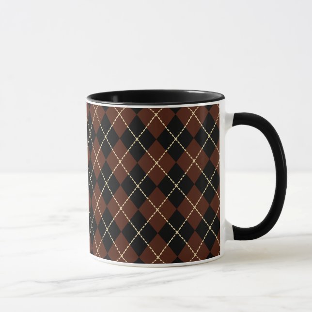 Argyle-Tasse Tasse (Rechts)